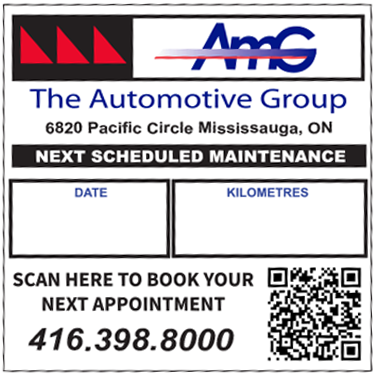 Custom Write-On Oil Change Stickers - Light Adhesive-Price per 1000