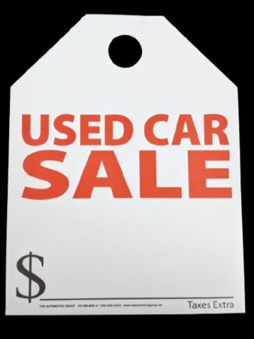 Used Car For Sale Mirror Hanger