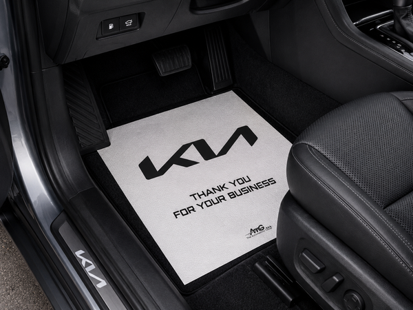 Kia Embossed Floor Mats - 400/Box