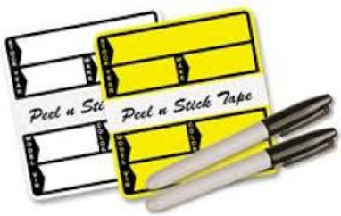 Poly Stock Stickers - 250/box