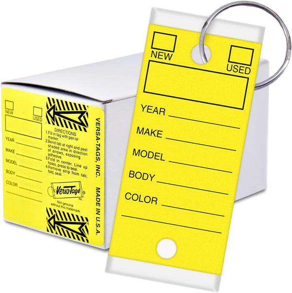 Versa-Tag Key Tags - 250/box