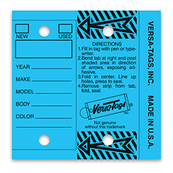 Versa-Tag Key Tags - 250/box