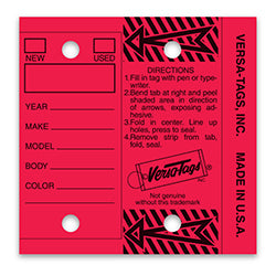 Versa-Tag Key Tags - 250/box