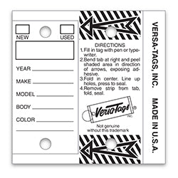 Versa-Tag Key Tags - 250/box