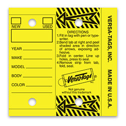 Versa-Tag Key Tags - 250/box